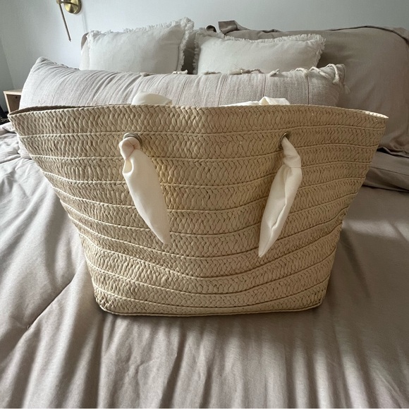 Beach tote with wallet set - Picture 2 of 5